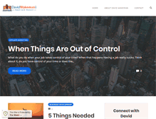 Tablet Screenshot of davidwakeman.com